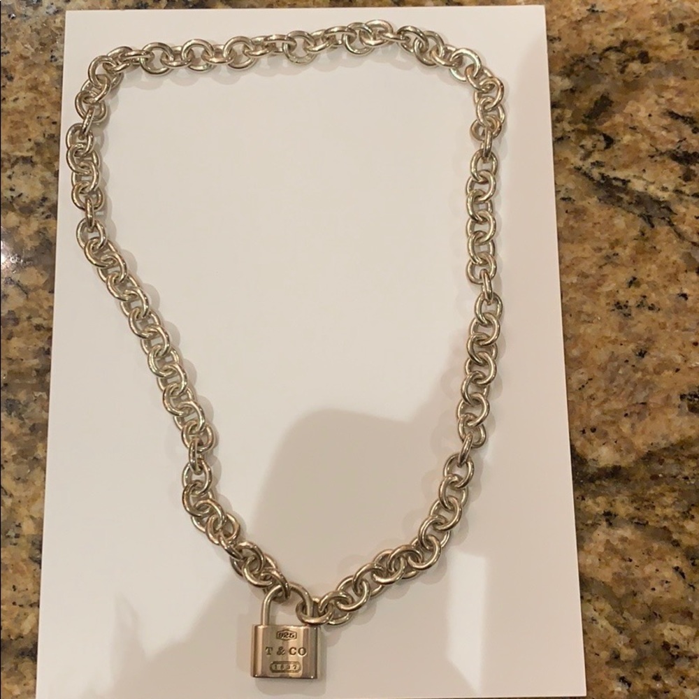 Tiffany & Co lock necklace